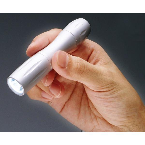 1LED ecoミニトーチ（丸形/角形） 懐中電灯 ハンディライト