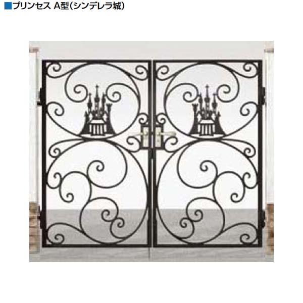 門扉 ディズニー プリンセスA型(シンデレラ城) 06-10 両開き 角