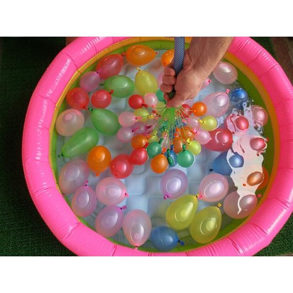 水風船 マジックバルーン 111個 3束 ホースアダプター 水爆弾 一気に作れる水風船 自動的に縛る 水を入れて投げ合う 暑い夏の水遊びに子供玩具 Buyee 日本代购平台 产品购物网站大全 Buyee一站式代购 Bot Online