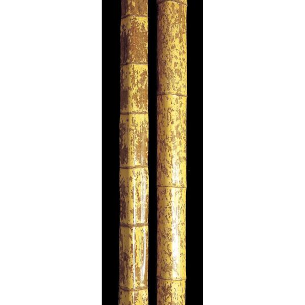 図面角竹 3950×Φ105mm 伝統素材 インテリア 工芸品 自然美 エコ素材