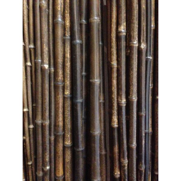 黒竹 3950×Φ36mm 日本伝統 インテリア 工芸品 高級素材 耐久性 美しさ