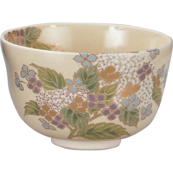 茶碗 仁清 紫陽花 宮地英香作 茶道具 茶道 夏の茶道具 季節の茶碗 美術