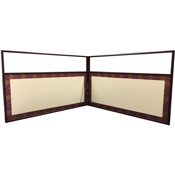 風炉先屏風 尺八寸 1尺8寸 上透し 玉桑枠（角） 裏白 茶道具 茶室用品