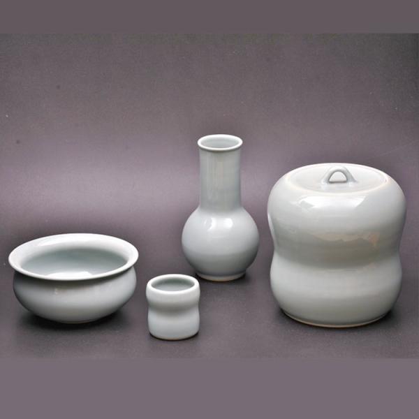 青磁　香合 皆具 かいぐ 青磁 瓢型 横山瑞祥作 瓢形香合 茶道具 茶席用香合 稽古用