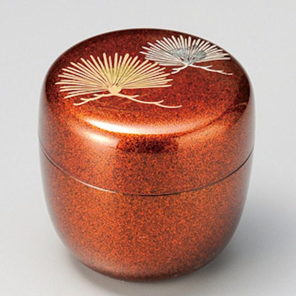 中棗 箔扇松 梨地 漆塗り isuke 茶道具 茶道 : 和空間ヤフーショップ