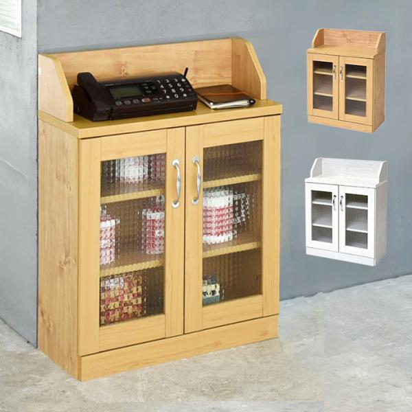 カントリー木工　キャビネット 楽天市場】キャビネット ブルー 扉付き カントリー 幅60 高さ90 木製