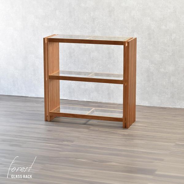 オープンラック FOREST(フォレスト) 収納棚 木製 天然木 パイン材