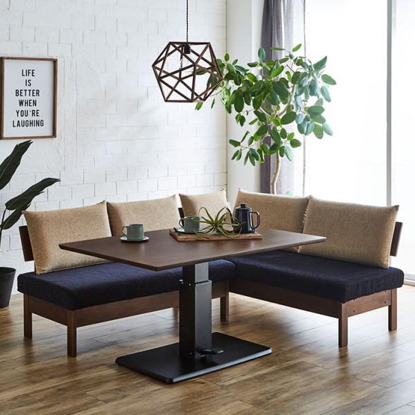 搬入・組立設置付き 国産 昇降式 ダイニングテーブルセット