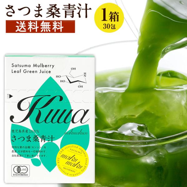 青汁 国産 桑の葉 さつま桑青汁 スティックタイプ 2g×30包 オーガニック