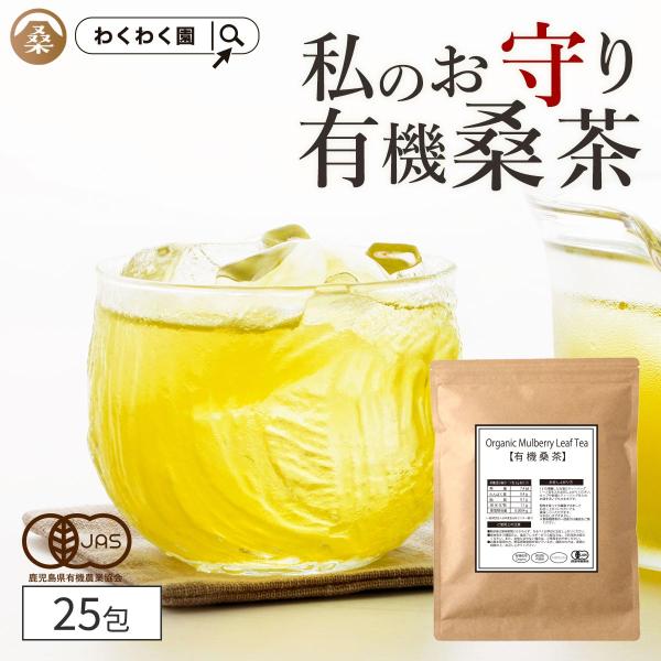 わくわく園公式 桑の葉茶 有機 国産 桑茶 ティーパック 25包入り