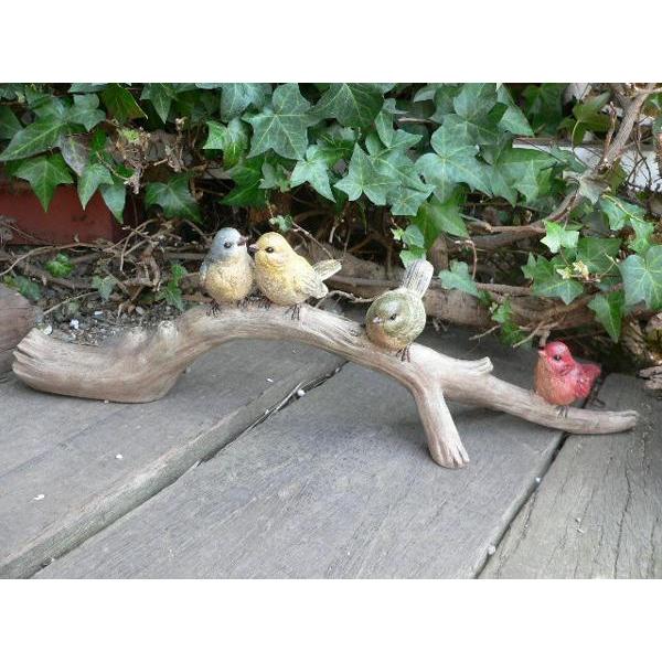 森の仲間たち バード4羽セット 小鳥 とり トリ N11777