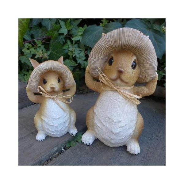 うさぎの置物 きのこウサギ親子２羽セット ９６８３８２h ラビット 兎 オーナメント ウサギ ラパンオーナメント きのこ オブジェ ガーデン ガーデニ Buyee Buyee 日本の通販商品 オークションの代理入札 代理購入