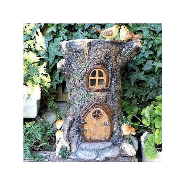 小鳥と森の切り株 バードフィーダー N１３４５５ オーナメント オブジェ 雑貨 ガーデン ガーデニング インテリア リアル デスプレィ 切り株 小物 Buyee Servicio De Proxy Japones Buyee Compra En Japon