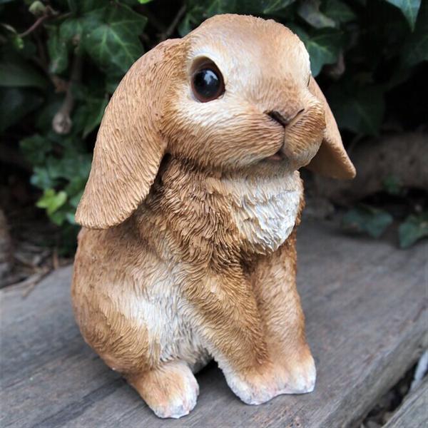 うさぎの置物 たれ耳うさぎ 8185HH 動物 オーナメント うさぎの置物 たれ耳うさぎ 8185HH 動物 オーナメント
