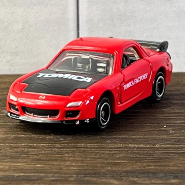 トミカ 組み立て工場　マツダ RX-7レーシング赤黄　6台セット トミカ トミカ組み立て工場 第11弾 マツダ RX-7 (本体:赤/シート