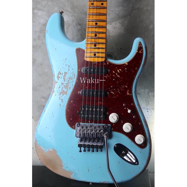 Fender Custom Shop '62 Stratocaster SSH Heavy Relic / FRT Daphne