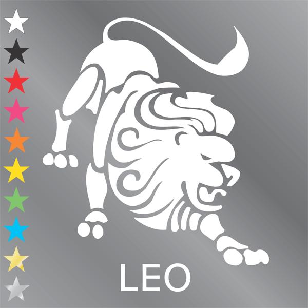 獅子座 ステッカー しし座・leo