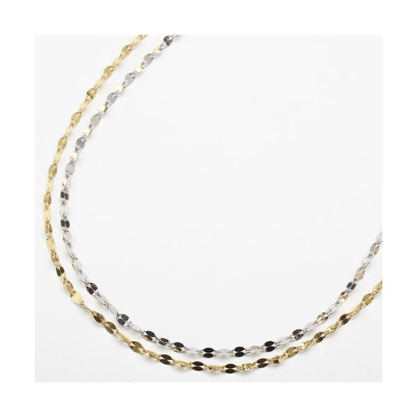 箱あり【長さ約44cm】純プラチナミニペタル3連ネックレス 新品未使用GSTV 純金 純プラチナ ネックレス ペタル チェーン コンビ 2連 Pt999