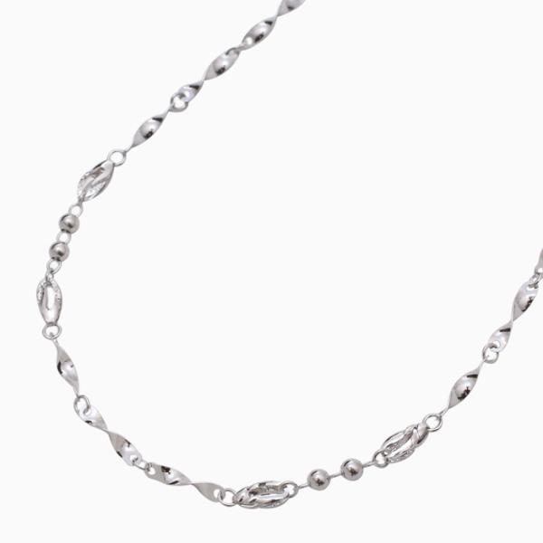 ミニペダル2連ネックレス、純金、純プラチナ イラチ- ミニペダル2連ネックレス、純金、純プラチナ イラチ-様専用