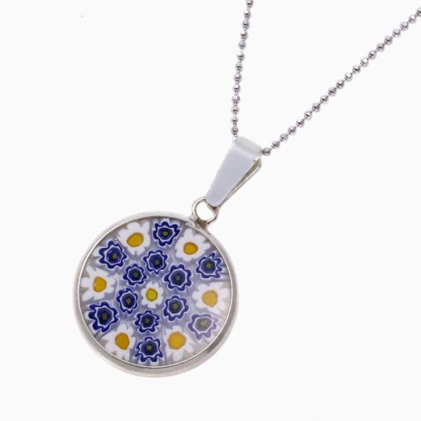 ベネチアングラス ペンダント ネックレス