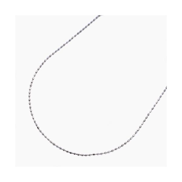 プラチナ　カットボールチェーンネックレス　45cm ncpt4510s.jpg