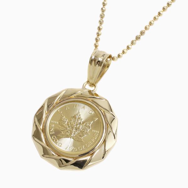 純金 K24 24k ゴールド GOLD コイン COIN メイプルリーフ MAPLE 1/10 