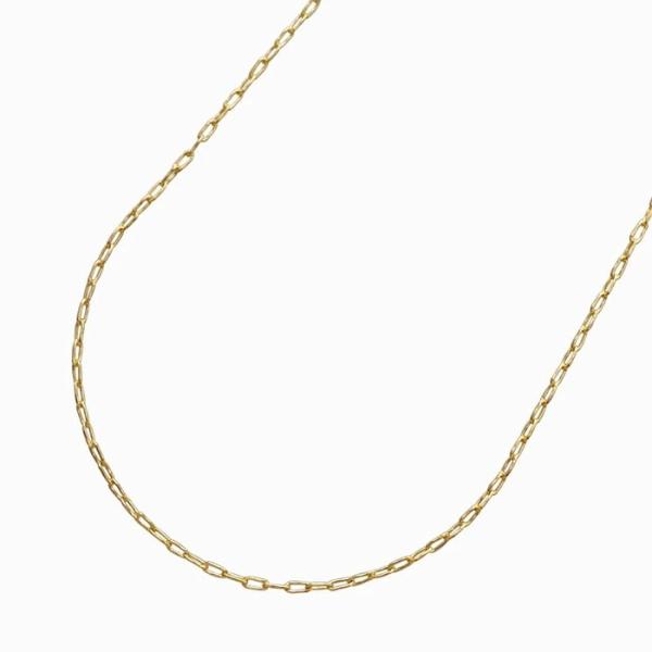 純金 K24 24k ゴールド 山吹色 黄金色 ネックレス レディース チェーン 42cm 0.8mm 1.2g 繊細 大人アクセサリー 地金 アズキチェーン 小豆 上品 女性 レディース
