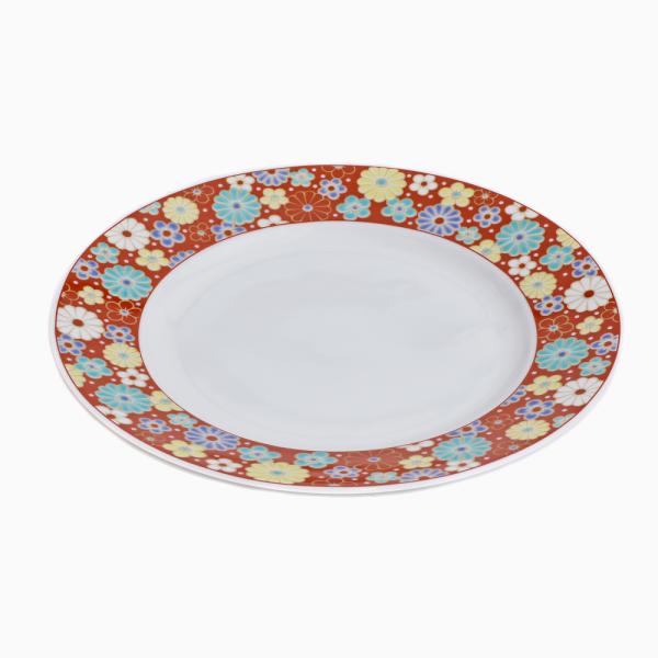 ⬛【高級五彩】九谷焼３７cm特大皿 ♥おもてなし皿に♥ヴィンテージ・コレクション walk2_7192-sk24