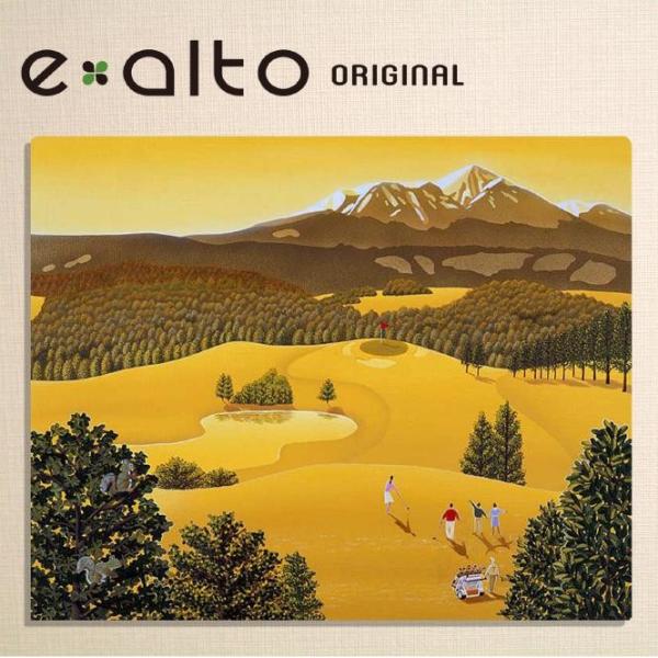 壁掛けアート アートパネル 風景画 イラストレーター 高橋宣孝 風景画 秋の風景の中