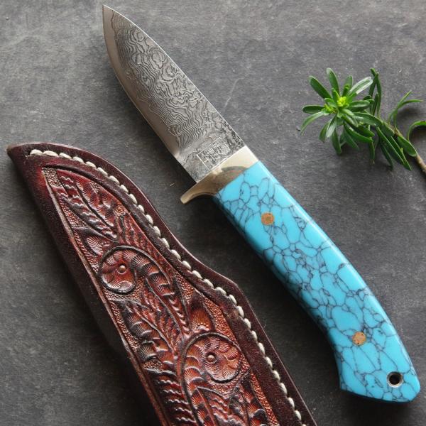 手作りナイフ　HK-002 Nattools レザーナイフ | at Leather Works レザークラフトツール