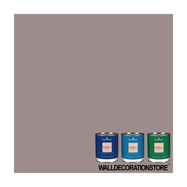 廃盤品種 ER 珍しい色ベンジャミン 水性ペンキ ベンジャミンムーア 2114-40 wet concrete クォート缶 0.9L