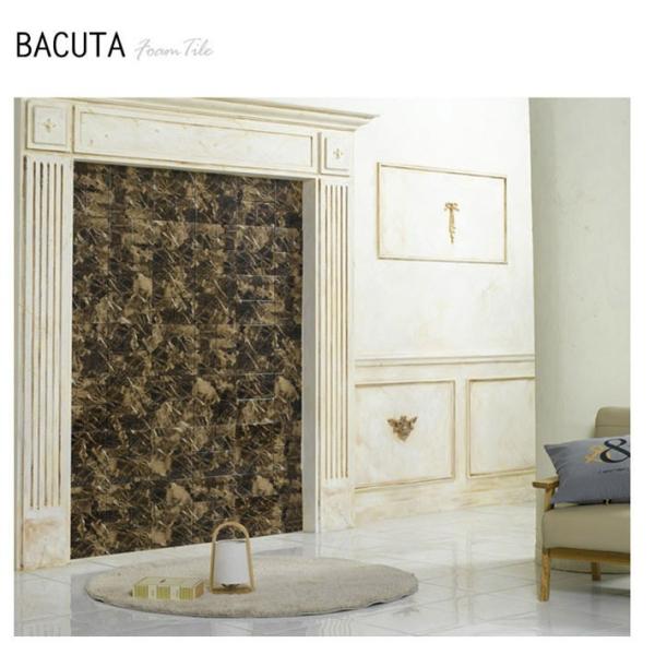 日本製即発送 のお得12枚セット 壁紙 レンガ 壁用 シート シール ブリックタイル フォームブリック 石目 大理石柄 マーブルベージュ 壁紙 張り替え 国内発送抜群 の