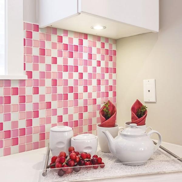 壁紙 シール のり付き おしゃれ シールタイプ キッチン タイル ピンク 厚手 貼ってはがせる 壁紙 張り替え 壁紙の上から貼れる壁紙 サンプル Y3 Buyee Buyee Japanese Proxy Service Buy From Japan Bot Online