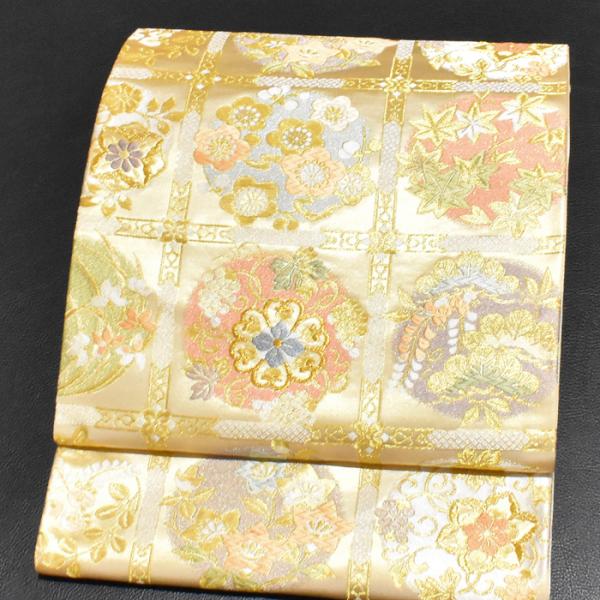 専用帯4026 3575 3297 3610 四点セット ●藤原織物謹製 高級 wamon-nakamura_f-209