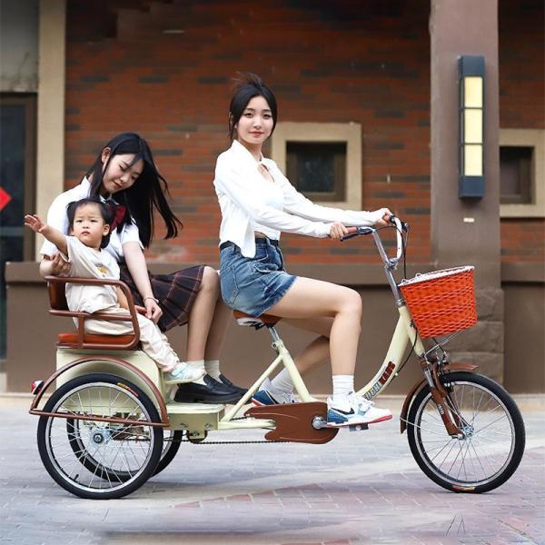 着実かつ頑丈:この人力車の三輪車は、高炭素鋼の厚みのあるボディのボディで設計されており、より強力です。 より安定した3本のタイヤを装備。 ディファレンシャルギア、よりスムーズなステアリング、より小さな回転半径。 フロントとリアのディスクブレ...