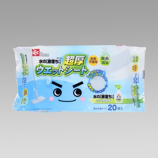 レック 水の激落ち超厚ウエットシート20枚 :4903320481800:モノグラムキッチン - 通販 - Yahoo!ショッピング レック 水の激落ち超厚ウエットシート20枚 :4903320481800:モノグラムキッチン - 通販 - Yahoo!ショッピング