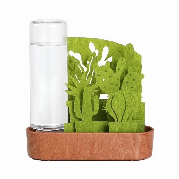 積水樹脂 自然気化式加湿器うるおい小さな庭 サボテン寄せ植え モノグラムキッチン 通販 Yahoo ショッピング