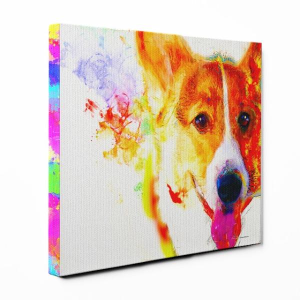 Watch ウェルシュコーギーｓサイズ ワンにゃんアートキャンバス Huge Series 絵画 アート 犬 Buyee Buyee Japanese Proxy Service Buy From Japan Bot Online