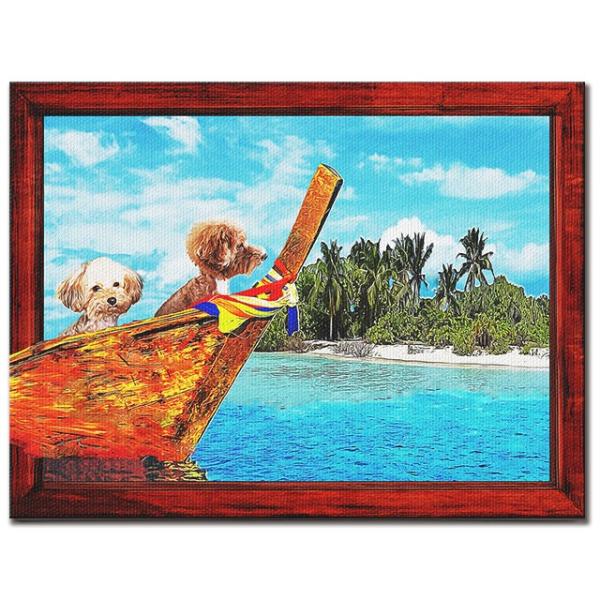 Rest トイプードル Mサイズ ワンにゃんアートキャンバス Ocean Series 絵画 風景画 犬 Buyee Buyee 日本の通販商品 オークションの代理入札 代理購入