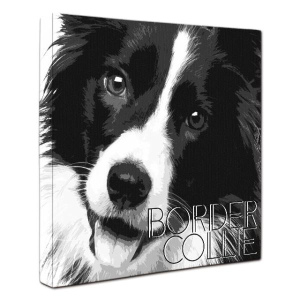 Impact Shirokuro ボーダーコリー ｓサイズ ワンにゃんアートキャンバス 絵画 犬 インテリア雑貨 グッズ Buyee Buyee Japanese Proxy Service Buy From Japan Bot Online
