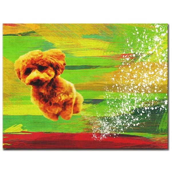 Full Of Life トイプードル Lサイズ ワンにゃんアートキャンバス Vivid Series 絵画 アートパネル 犬 Buyee Buyee 일본 통신 판매 상품 옥션의 대리 입찰 대리 구매 서비스