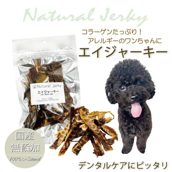 帝塚山WANBANA 犬 おやつ 国産 無添加 海の恵 無添加 エイジャーキー