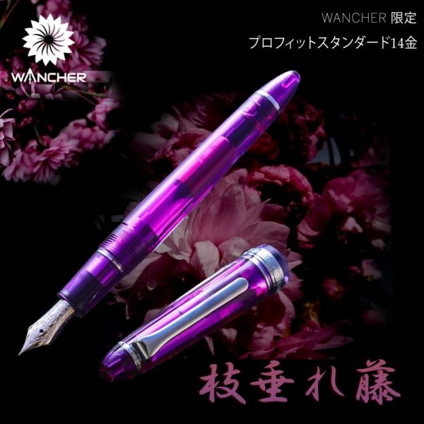 WANCHER×SAILOR 21K万年筆プロフェッショナルギア「枝垂れ藤」極細 s124-nn3.jpg