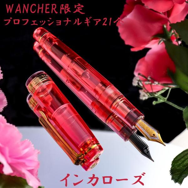 セーラー万年筆 WANCHER × SAILOR プロフェッショナルギア 21金 インカ