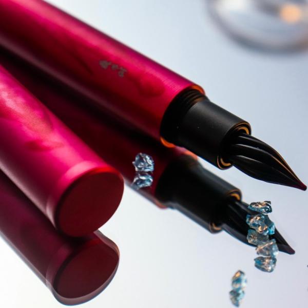 しずく・ガラスニブ万年筆・金星（萬佳／ワンチャー）