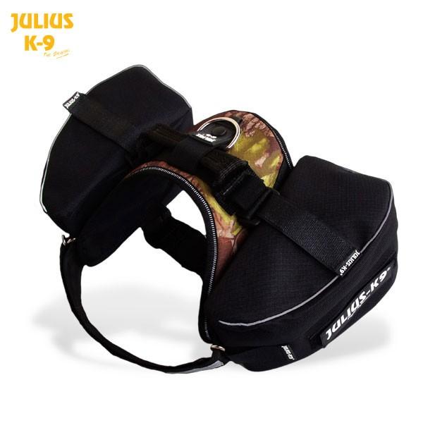 入手困難◆JULIUS-K9 IDCハーネス (サイドバッグ付)◆サイズ2大型犬 サイドバッグ2個セット ハーネスのサイドにバッグを装着 カラー