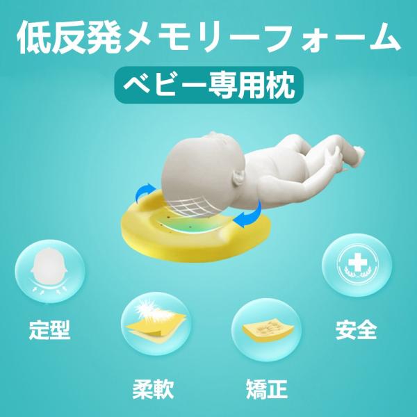 ベビー枕 向き癖防止枕 絶壁頭 矯正用 授乳枕 腕 赤ちゃん 新生児 低反発 通気性 快眠 頭の形をよくする ベビー用品 Buyee 日本代购平台 产品购物网站大全 Buyee一站式代购 Bot Online