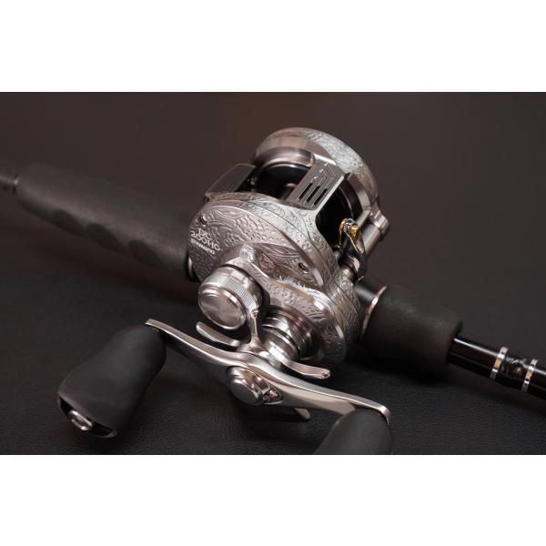 【WANEE'S】グルービンデカールキット SHIMANO 26カルカッタコンクエストDC200/201 用 半透明（リール本体は含みません）リール保護