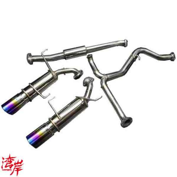 湾岸 VM4 レヴォーグ Ti-C EXHAUST 左右出し マフラー チタン