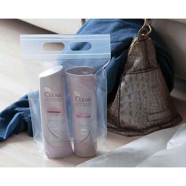 手提げ穴付 チャック袋 ユニハンディ袋